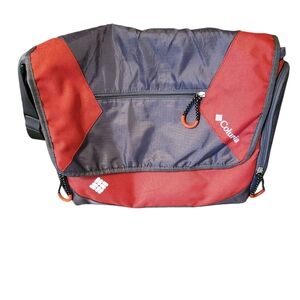 Columbia Red and Gray Men's Messenger Bag